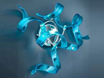 ASTRO - Crystal wall lamp by Metal Lux - view 2